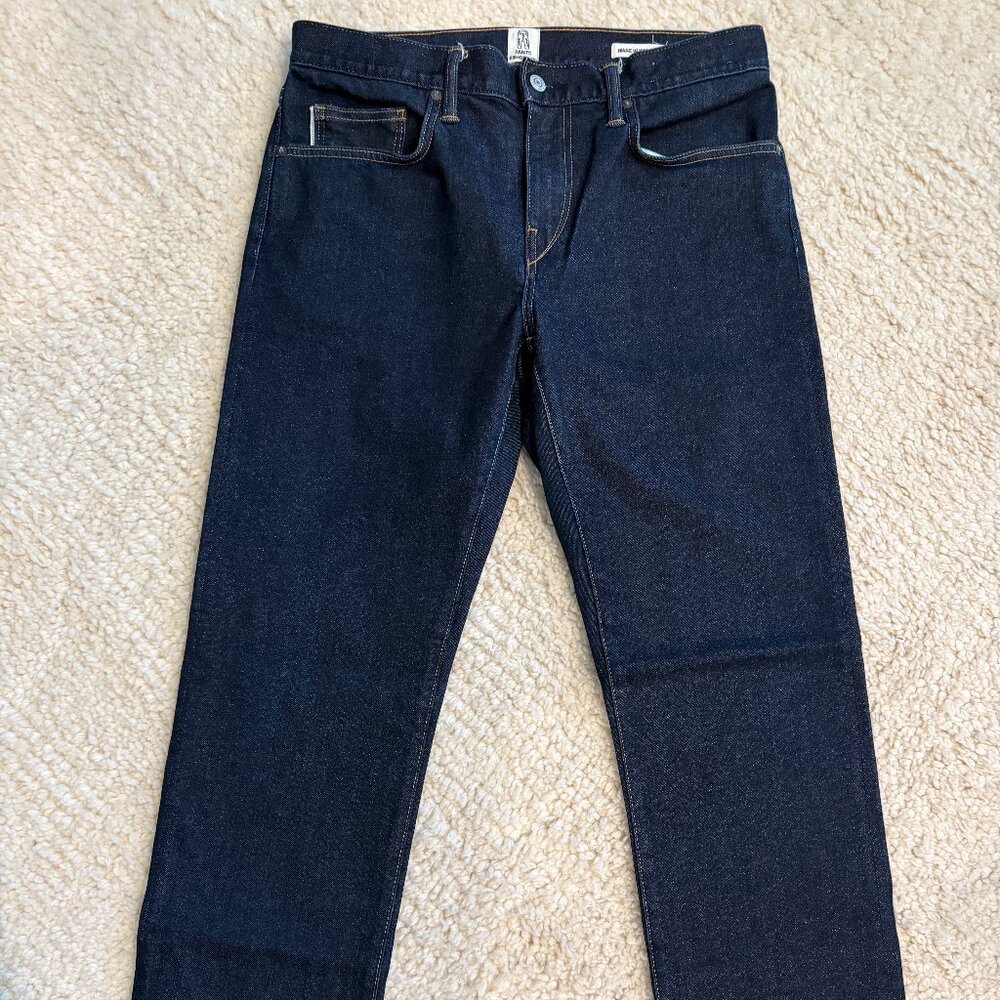 Hiroshi Kato Hammer Straight Selvedage Stretch Jeans Sz 32